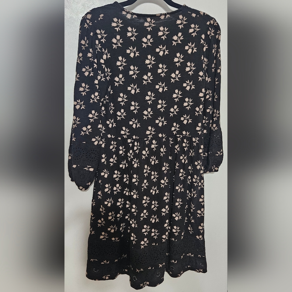 BODEN Detail Insert Jersey Dress SIZE 6 - Picture 2 of 8